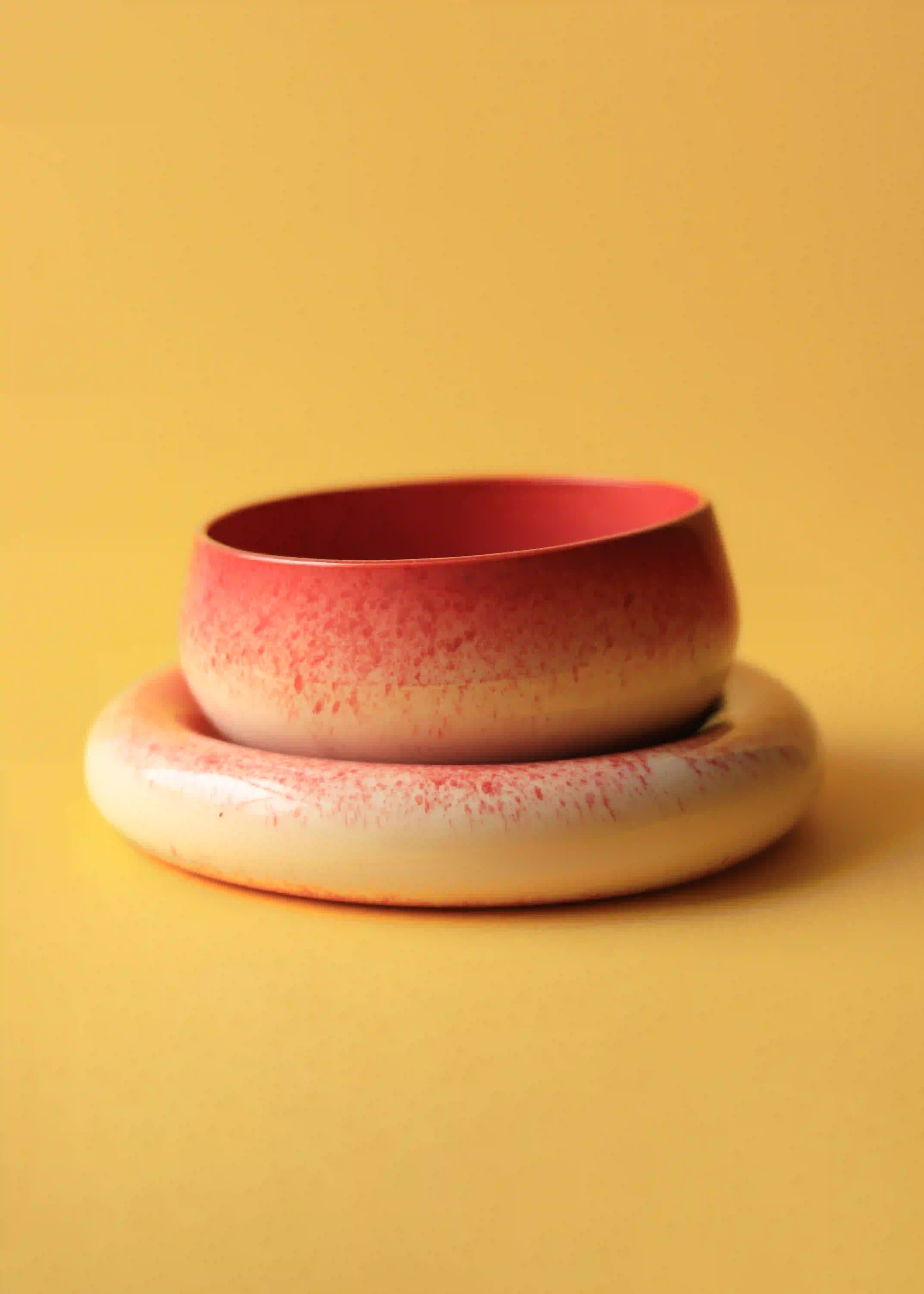 Bowl y Plato Mediano Burbuja — imagen 1